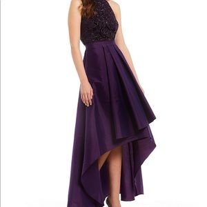 Adrianna Papell High Low Taffeta Dress size 6
